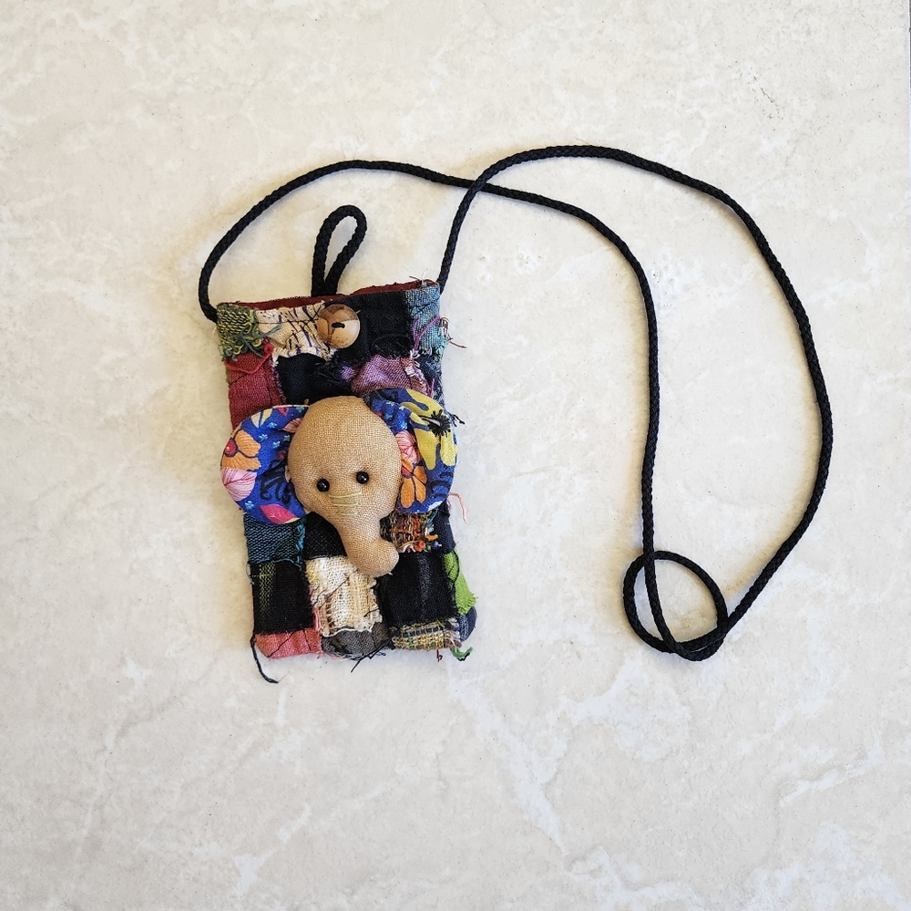 Adorable Bohemian Tiny Elephant Pouch
